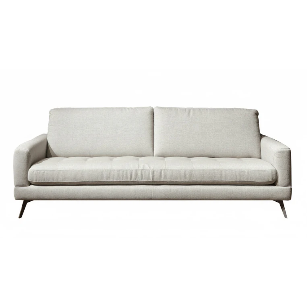 Sorrento Fabric Sofa – Modern Upholstered Couch Furniture, 89 Inch